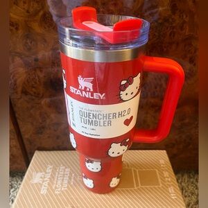 NEW Hello Kitty Stanley Tumbler Red Hello Kitty